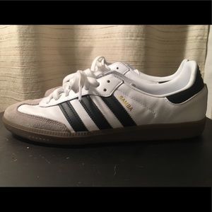 Men’s size 8 1/2 Samba Adidas in white